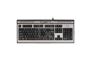 Клавіатура A4 Tech KL-7 Black/Silver USB