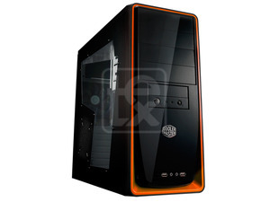 Корпус CoolerMaster Elite 310 Black/Orange w/window