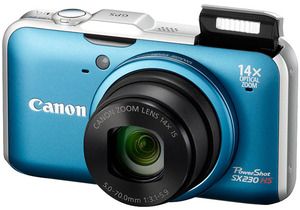 Цифровий фотоаппарат Canon PowerShot SX230 HS Blue (5044B015)
