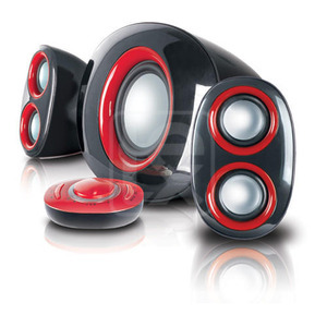 Колонки Gemix SB-25U Black/Red