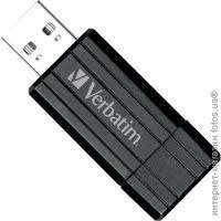 Флеш накопичувач 32GB Verbatim Pin Stripe Black 49064