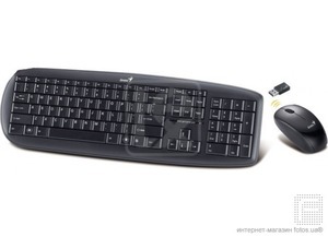 Genius Комплект клавіатура+миша Slimstar 8000X USB RU (31340039102)