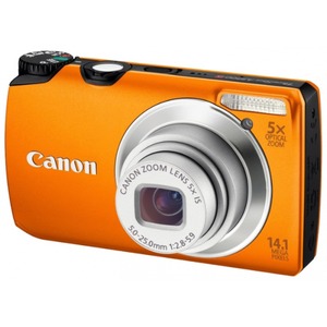 Цифровий фотоаппарат Canon PowerShot A3200 IS Orange (5042B015)