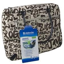 Сумка для ноутбука Defender Graffiti 06001 15.4" Brown