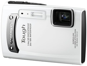 Цифровий водонепроникний фотоаппарат Olympus TG-310 White